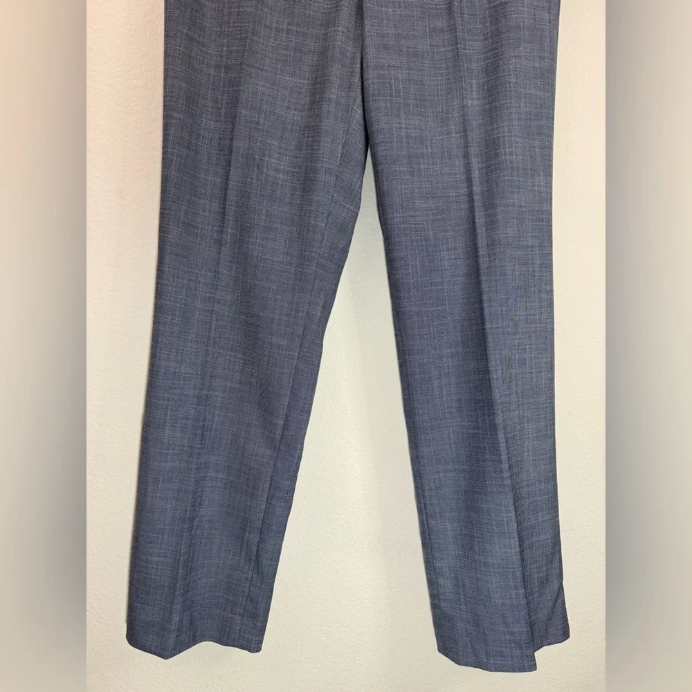 NWT Talbots Sharkskin Straight Leg Dress Pants Size 8